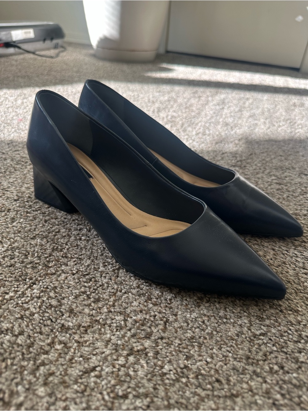 Franco Sarto Navy Blue Jesslyn Pump